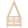 Kids Bed Frame 70x140 cm Solid Wood Pine - Fun & Safe