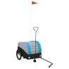 Durable Bike Trailer Black & Blue - 30 kg Capacity | HipoMarket