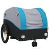 Durable Bike Trailer Black & Blue - 30 kg Capacity | HipoMarket