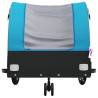 Durable Bike Trailer Black & Blue - 30 kg Capacity | HipoMarket