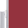 Retractable Side Awning Red 200x1000 cm | HipoMarket