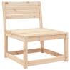 Garden Sofa Solid Wood Pine - Comfortable Outdoor Seating