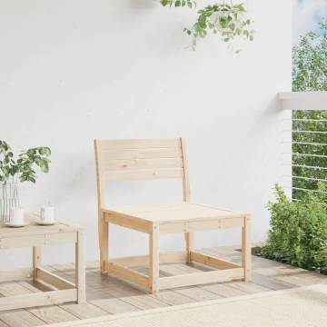 Garden Sofa Solid Wood Pine - Comfortable Outdoor Seating