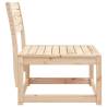 Garden Sofa Solid Wood Pine - Comfortable Outdoor Seating