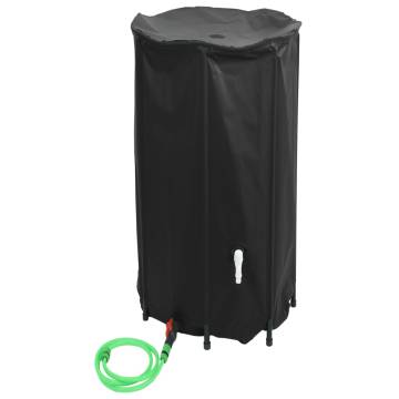 Foldable 380L Water Tank with Tap | Durable PVC Rain Collection