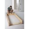 wolfcraft Doorframe Jig Easy 600-1000 mm - Perfect Installation