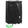 Water Tank with Tap Foldable 1350 L PVC Colour black Size 1350 l Quantity in Package 1 