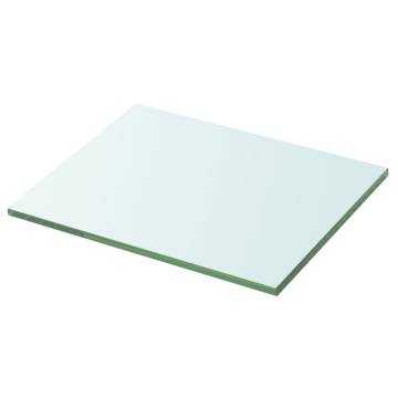 Shelf Panel Glass Clear 20x25 cm - Modern Display Solution