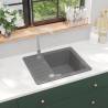 Granite Kitchen Sink Single Basin Grey Colour grey 