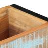 Planter 60x20x68 cm - Solid Reclaimed Wood for Your Garden