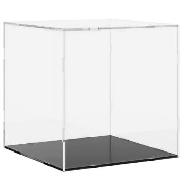 Transparent Acrylic Display Box 30x30x30 cm | HipoMarket