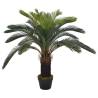 Artificial Plant Cycas Palm with Pot Green 90 cm Size 90 cm Quantity in Package 1 