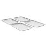 Stainless Steel Gastronorm Containers - 4 pcs GN 1/1 20mm