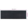 Dark Grey Coir Door Mat 100x300 cm | Durable & Non-Slip