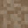 WallArt Leather Tiles Caine Pure Brown - 32 pcs