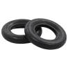 4 Piece Wheelbarrow Tire and Inner Tube Set - Heavy Duty 3.50-8