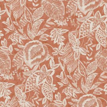 DUTCH WALLCOVERINGS Mae Orange & Beige Wallpaper - Quality Design