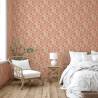 DUTCH WALLCOVERINGS Mae Orange & Beige Wallpaper - Quality Design