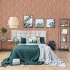 DUTCH WALLCOVERINGS Mae Orange & Beige Wallpaper - Quality Design