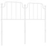 Stylish White Metal Headboard 120 cm for Your Bedroom