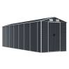 Garden Shed Anthracite 191x640 cm | Durable Steel Storage