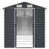 Garden Shed Anthracite 191x640 cm | Durable Steel Storage