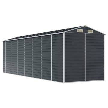 Garden Shed Anthracite 191x640 cm | Durable Steel Storage