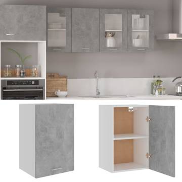 Hanging Cabinet Concrete Grey - Optimise Your Kitchen Space