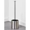 HI Toilet Brush with Holder - Stainless Steel Bathroom Accessory