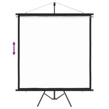 Projection Screen with Tripod 57" - Portable & Adjustable