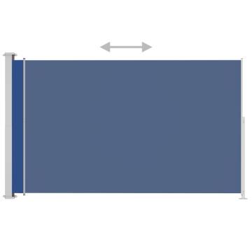 Blue Patio Retractable Side Awning - 200x300 cm | HipoMarket