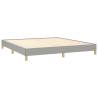 Light Grey Super King Bed Frame - 180x200 cm | HipoMarket