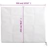 10 Pcs Plant Fleece Covers with Zip - 3.14x2.5m