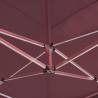 Professional Folding Party Tent 6x3m - Wine Red