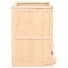 Hamster Cage 81x40x60 cm - Solid Wood Fir - Hipomarket