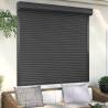 Roller Shutter Aluminium 160x150 cm Anthracite Colour anthracite Size 160 x 150 cm 