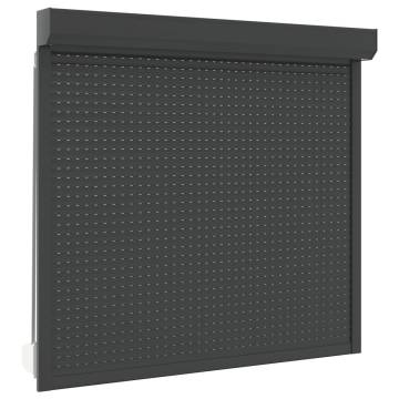 Roller Shutter Aluminium 160x150 cm Anthracite - Hipomarket