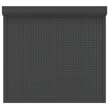 Roller Shutter Aluminium 160x150 cm Anthracite - Hipomarket