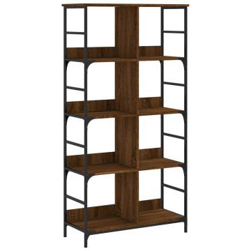 Bookshelf Brown Oak 78.5x33x153 cm - Stylish Storage Solution