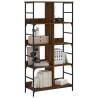 Bookshelf Brown Oak 78.5x33x153 cm - Stylish Storage Solution