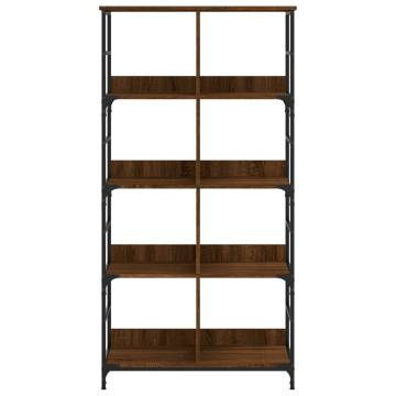 Bookshelf Brown Oak 78.5x33x153 cm - Stylish Storage Solution