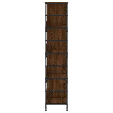 Bookshelf Brown Oak 78.5x33x153 cm - Stylish Storage Solution