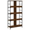 Bookshelf Brown Oak 78.5x33x153 cm - Stylish Storage Solution