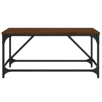 Stylish Brown Oak Coffee Table - 75x50x35 cm | HipoMarket