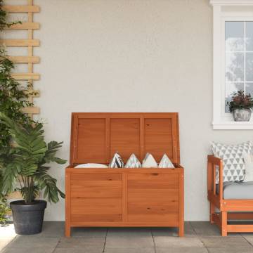 Garden Storage Box - Solid Wood Fir, 99x49.5x58.5 cm