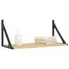 Wall Shelves 2 pcs Sonoma Oak - Stylish Storage Solution