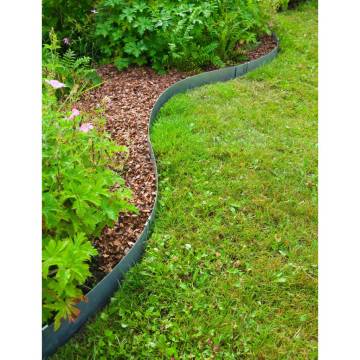 Nature Garden Border Edgings - 3 pcs Steel, 91.4x10.2 cm