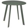 ProGarden End Table 50x45 cm - Elegant Matt Green Design