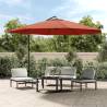 Cantilever Umbrella with Aluminium Pole 350 cm - Terracotta