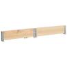 Pallet Collar 100x100 cm - Solid Pine Wood - Hipo Market